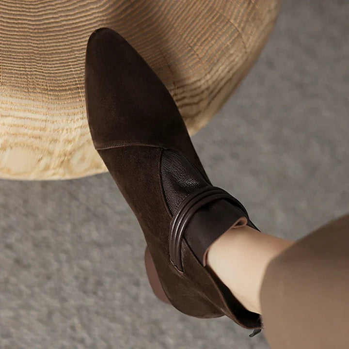 Bottes Vivienne Italian en daim