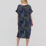 Robe Courte à Poches – Imprimé Vichy Patchwork