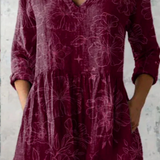 Florence | Blouse Longue avec Décolleté en V