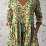 Sara | Blouse Longue avec Décolleté en V