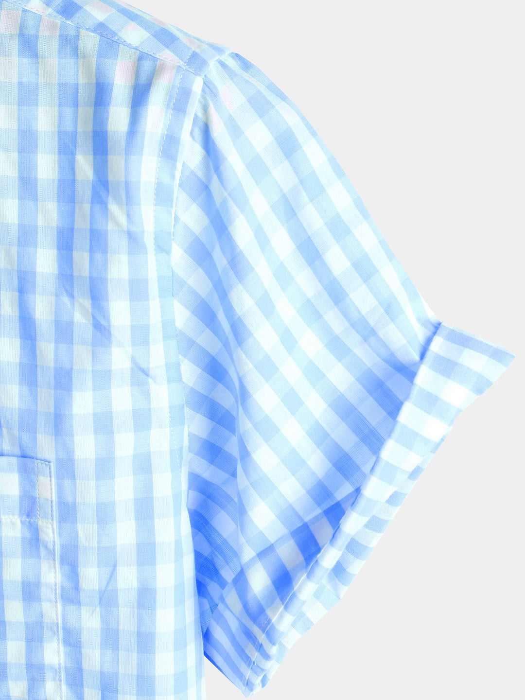 Chemise décontractée en coton à carreaux pour hommes