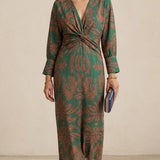 Julieta | Robe midi imprimée