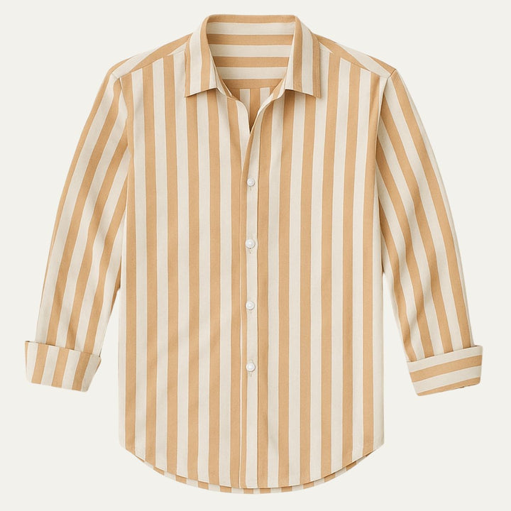 La chemise en lin rayée Vittorio