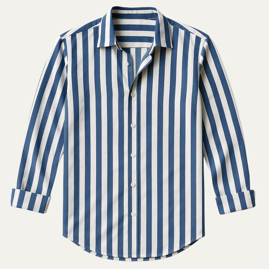 La chemise en lin rayée Vittorio