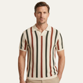 Le Polo Tricot Vintage Rayé pour Hommes Pinecrest Hill