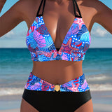 Bikini Sexy Dos Nu Soutien-Gorge Imprimé