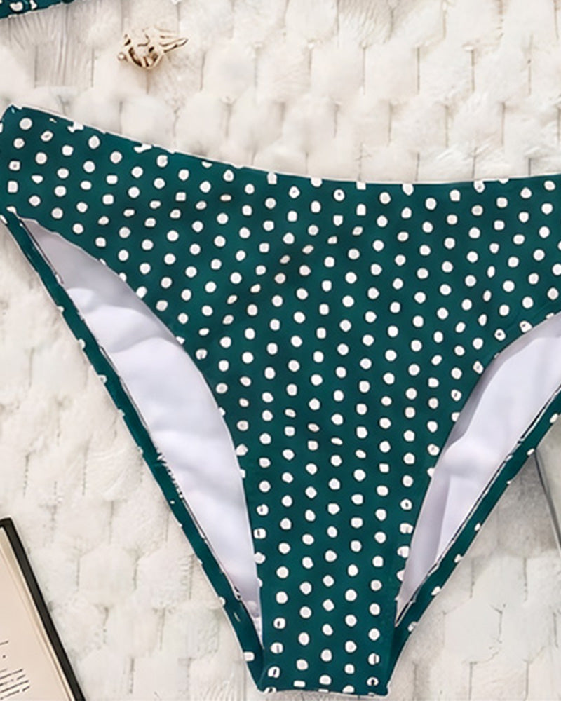 Bikini Bretelles À Pois