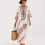 Caftan Amira Blanc Éthique