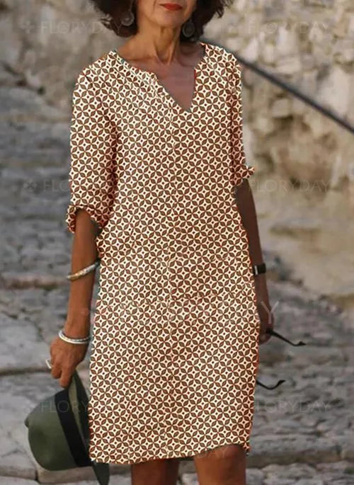 Laure | Midi robe d&