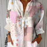 Fanny | Chemisier patchwork