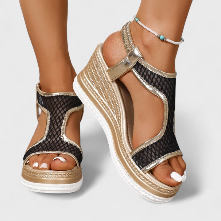 Elisa – Sandales orthopédiques avec une touche d&