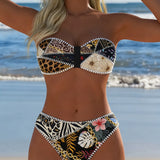 Bikini Bloc De Couleur Bralette