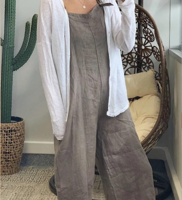 Taya | Salopette au charme rustique avec style bohème décontracté pour femmes