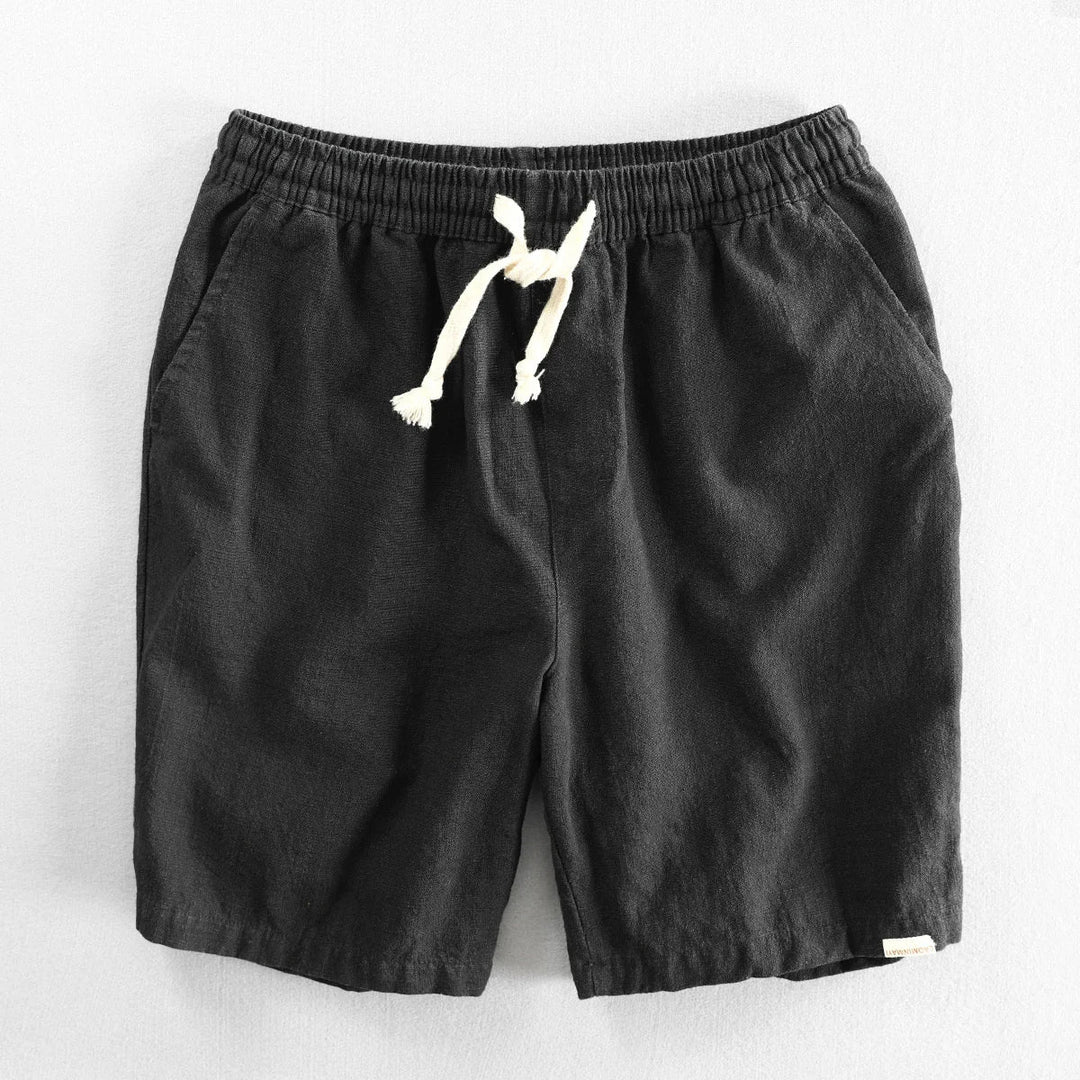 Les Shorts en Lin Rowley – Shorts à Cordon pour Hommes
