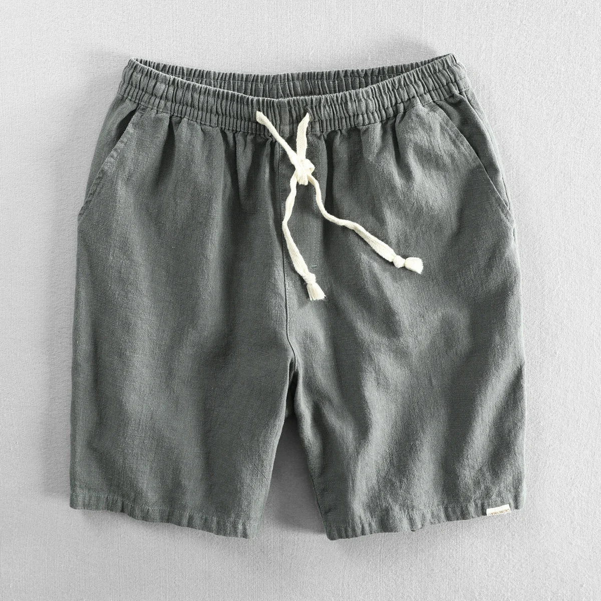 Les Shorts en Lin Rowley – Shorts à Cordon pour Hommes