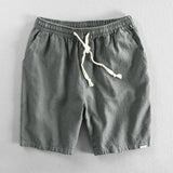 Les Shorts en Lin Rowley – Shorts à Cordon pour Hommes