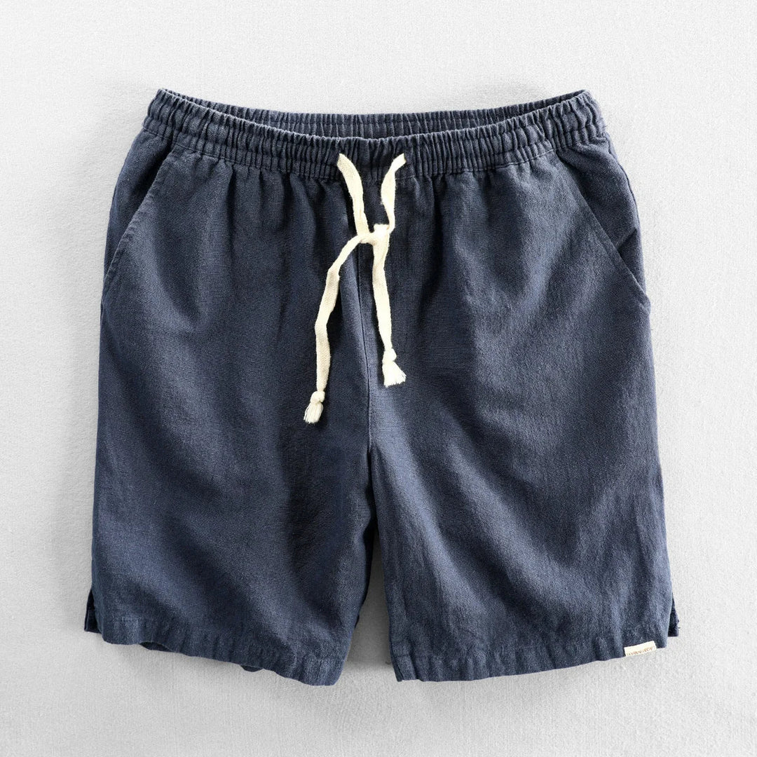 Les Shorts en Lin Rowley – Shorts à Cordon pour Hommes