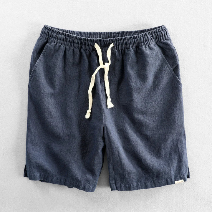 Les Shorts en Lin Rowley – Shorts à Cordon pour Hommes