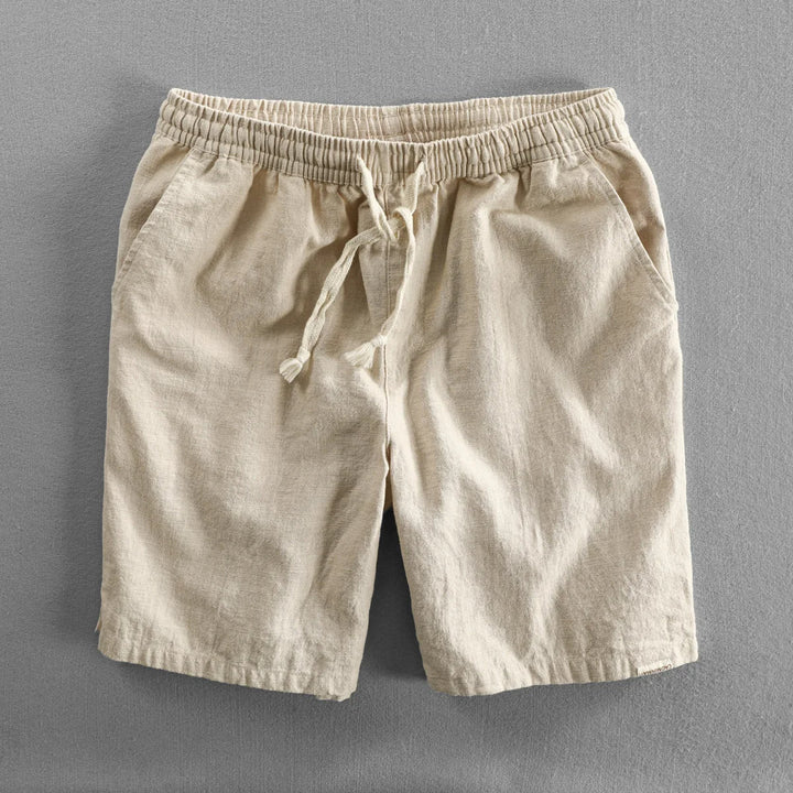Les Shorts en Lin Rowley – Shorts à Cordon pour Hommes