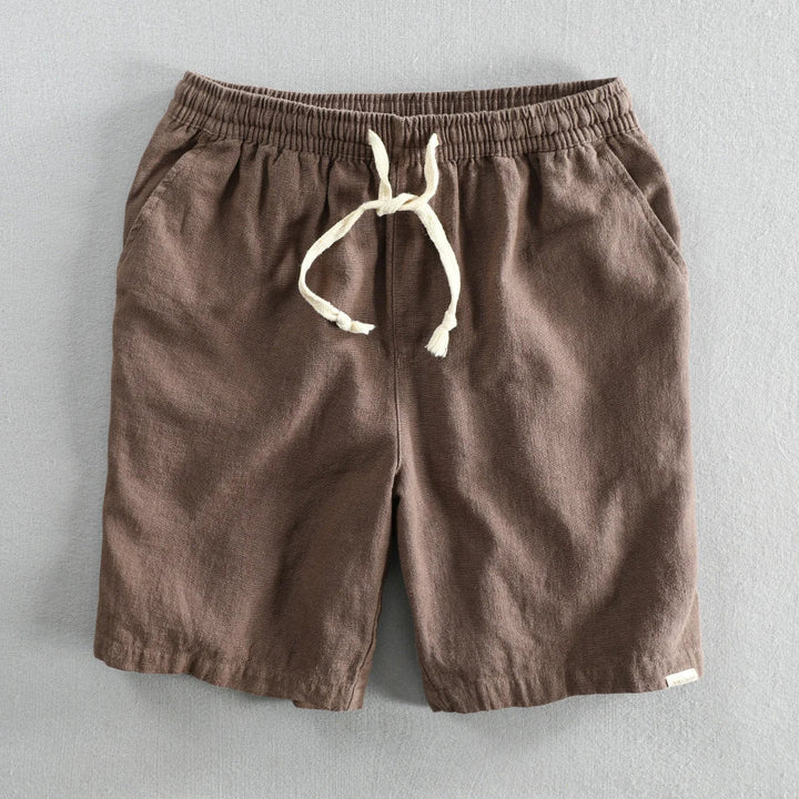 Les Shorts en Lin Rowley – Shorts à Cordon pour Hommes