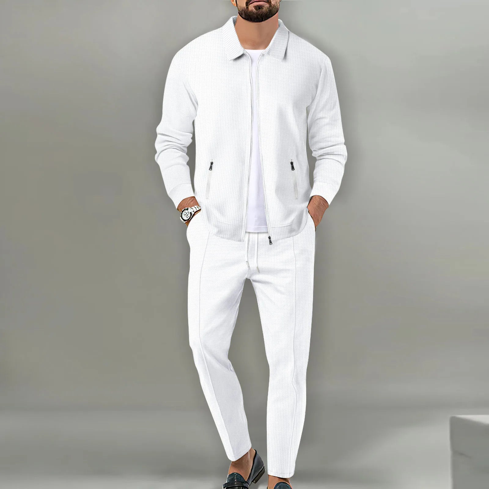 Le Set en Lin Cornwall – Chemise d'Été & Pantalons pour Hommes