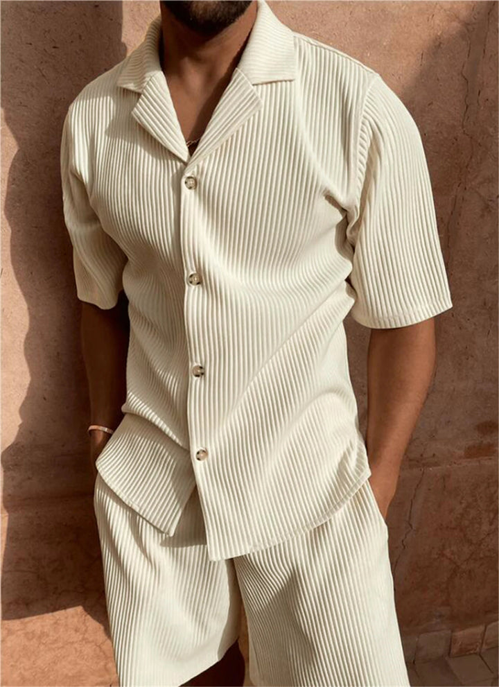 Le Set Cinque – Élégance Coton-Lin – Été Italien