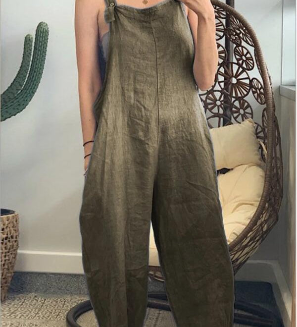 Taya | Salopette au charme rustique avec style bohème décontracté pour femmes