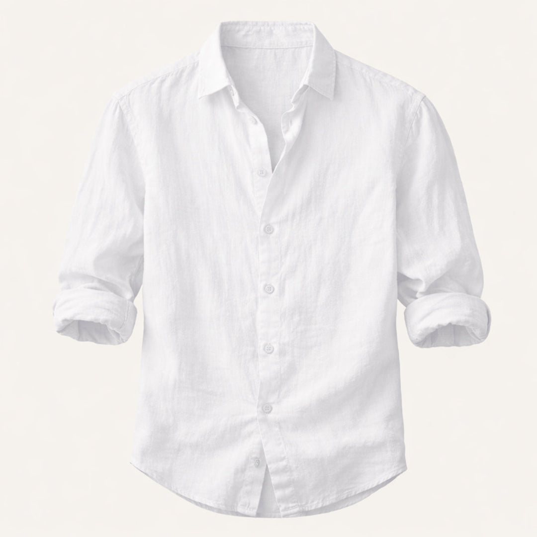 La chemise décontractée légère en mélange de lin pour homme Pinecrest Automne