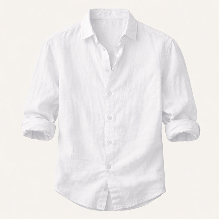 La chemise décontractée légère en mélange de lin pour homme Pinecrest Automne