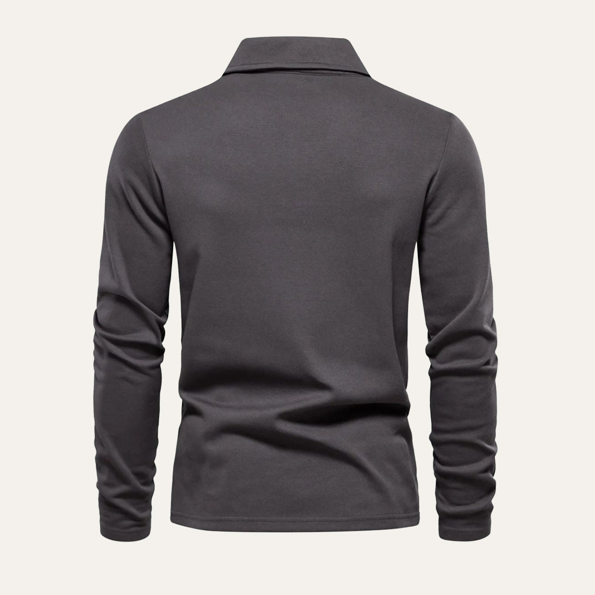 La chemise en coton moderne à manches longues Porto pour hommes