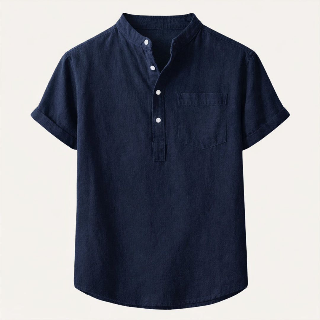 La chemise basique décontractée d&
