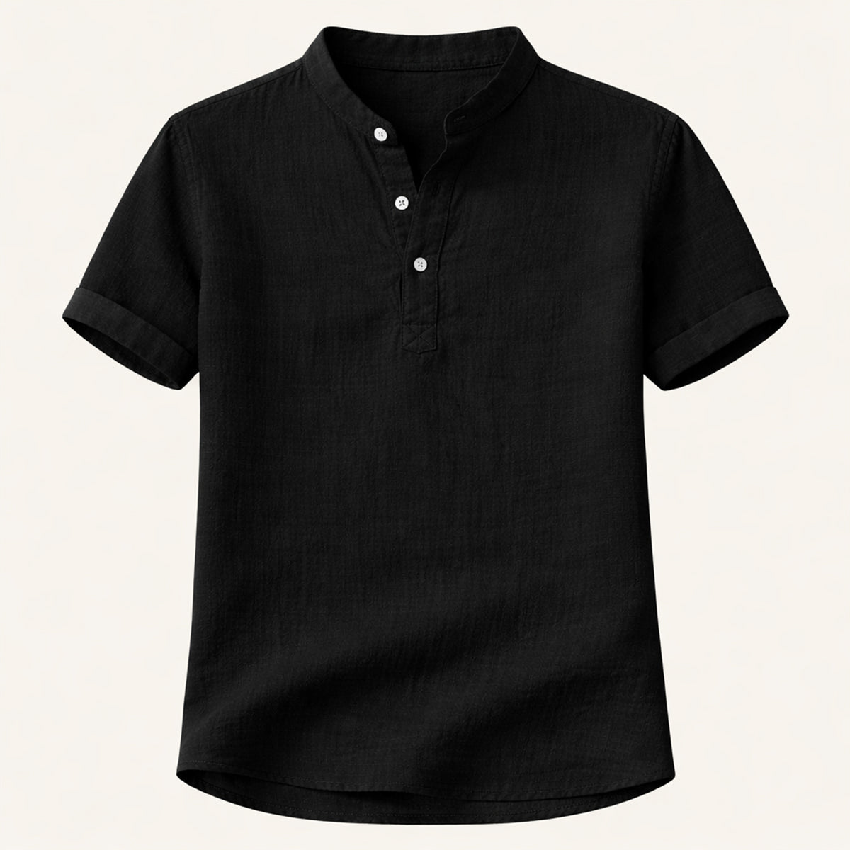 La chemise d'été tendance à boutons en lin léger pour hommes Meadowbrook Ridge