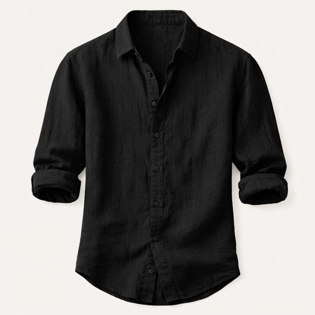 La chemise décontractée légère en mélange de lin pour homme Pinecrest Automne