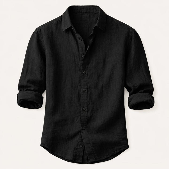 La chemise décontractée légère en mélange de lin pour homme Pinecrest Automne