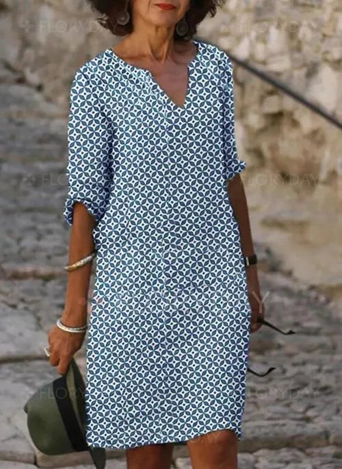 Laure | Midi robe d&