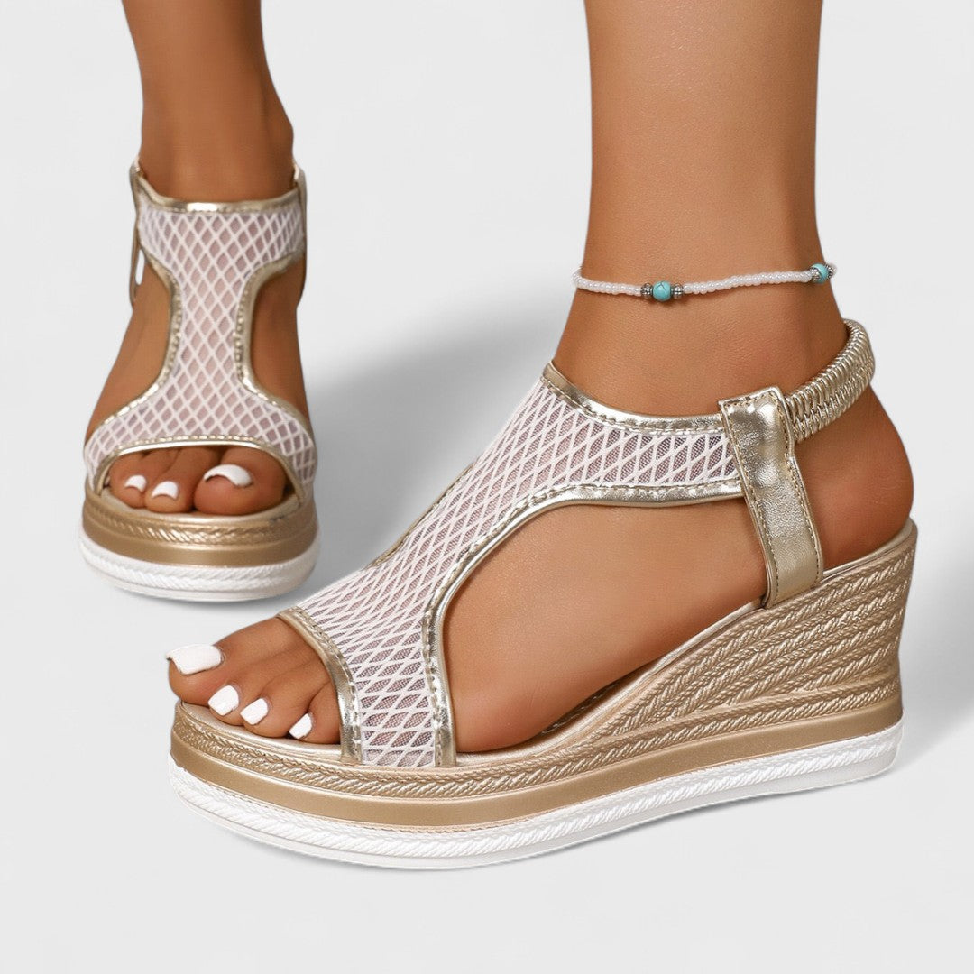 Elisa – Sandales orthopédiques avec une touche d&