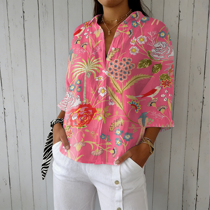 Floriana | Blouse tropicale