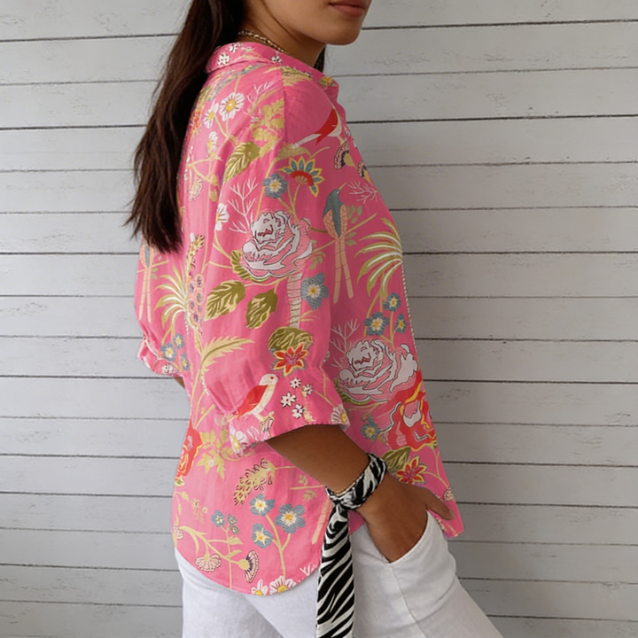 Floriana | Blouse tropicale
