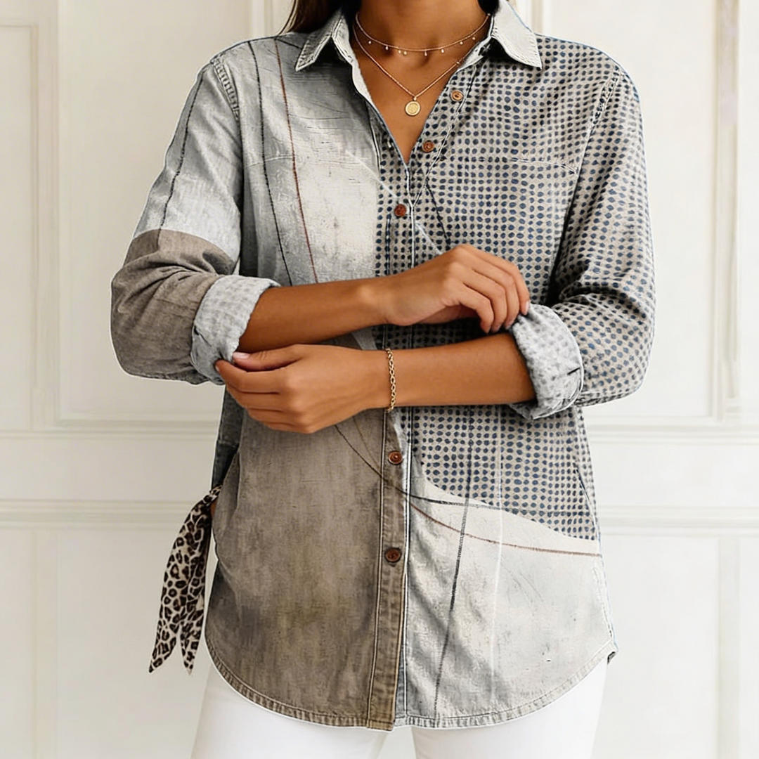 Dagmar | Chemise Mosaïque Côtière