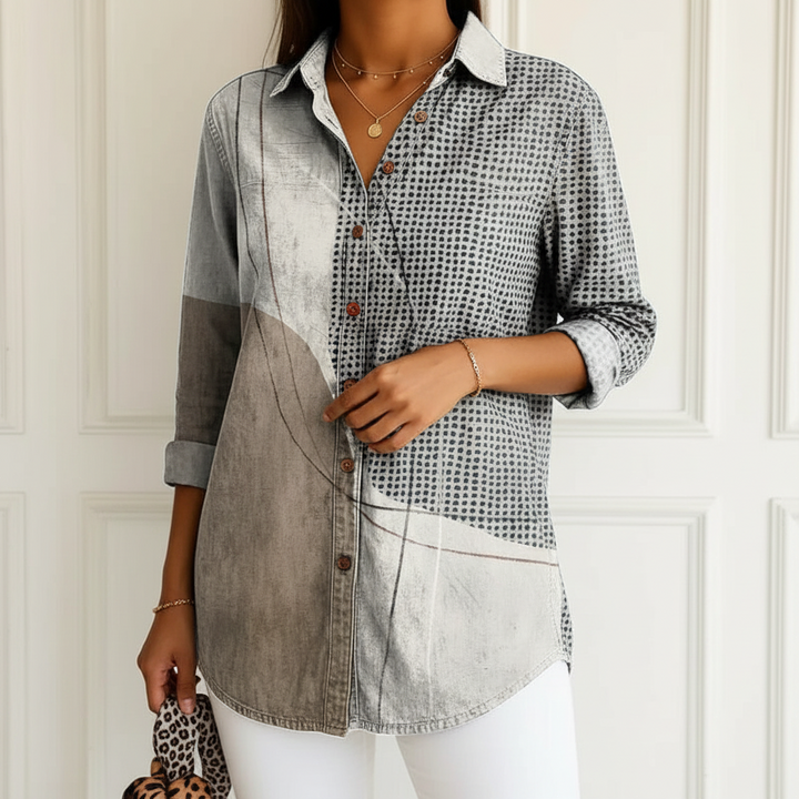 Dagmar | Chemise Mosaïque Côtière