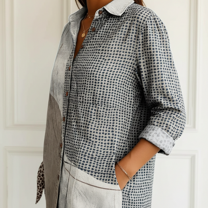 Dagmar | Chemise Mosaïque Côtière