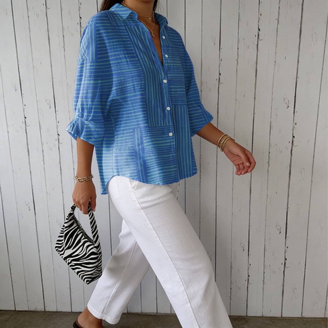 Grethe | Blouse Ocean