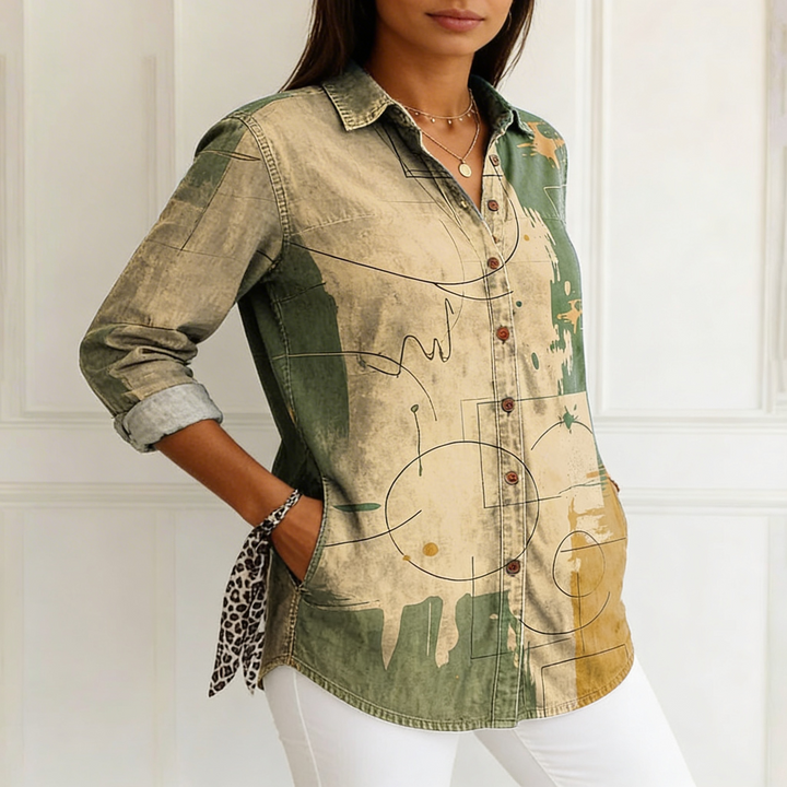 Karla | T-shirt Abstraite