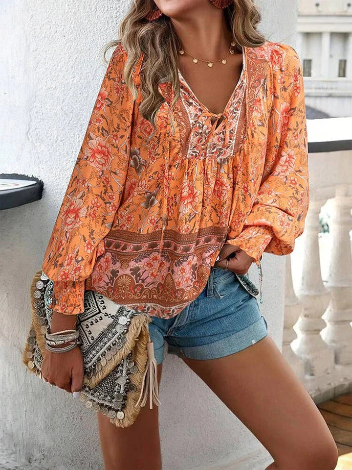 Tina | Top fleuri