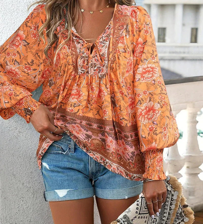 Tina | Top fleuri