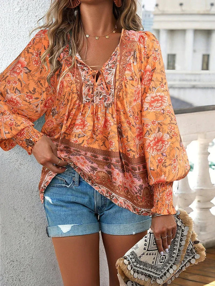Tina | Top fleuri