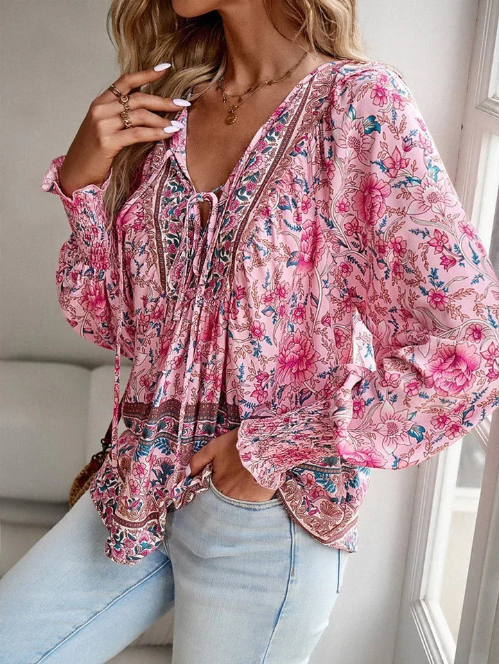 Tina | Top fleuri