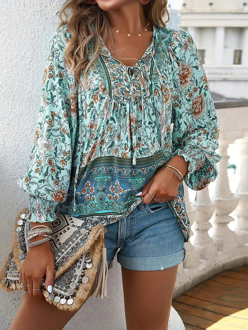 Tina | Top fleuri