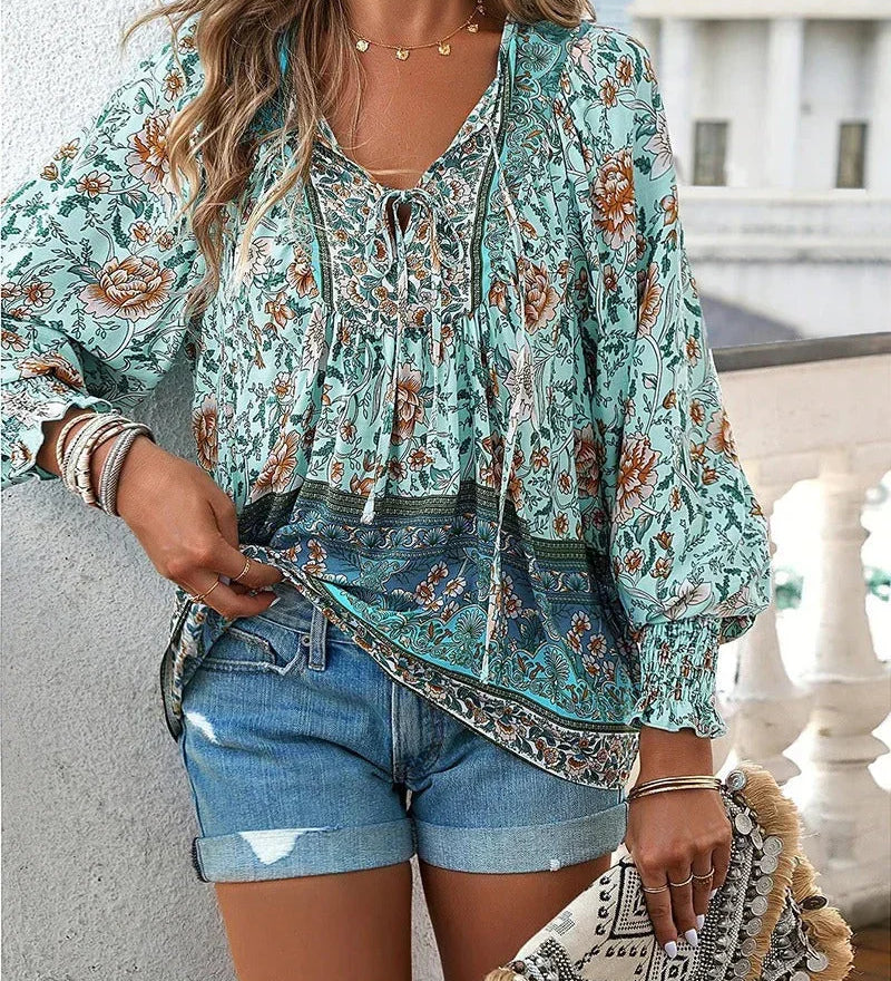 Tina | Top fleuri