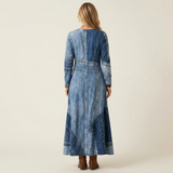 Adriana | Robe Midi en Jean Vintage